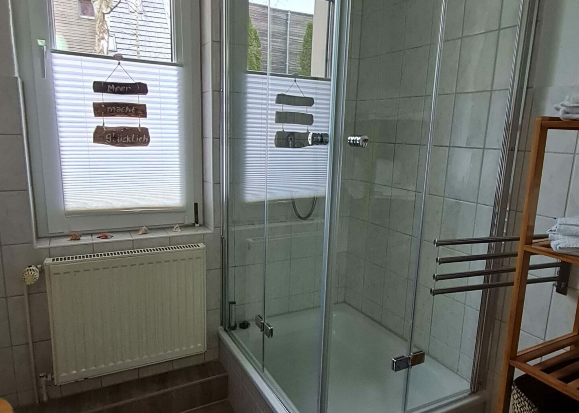 Badezimmer, Ferienwohnung Lebensfreude